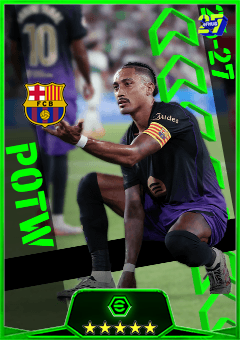 Raphinha eFootball card