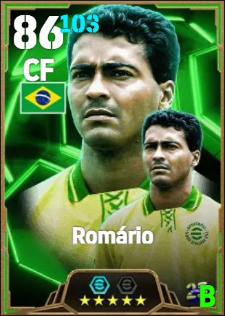 Romário eFootball card