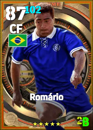Romário eFootball card