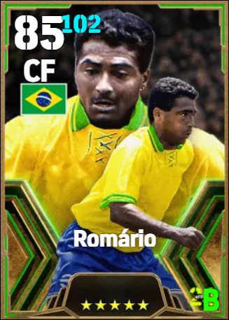 Romário eFootball card