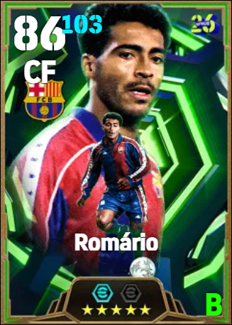 Romário eFootball card