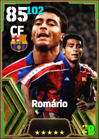 Romário eFootball card