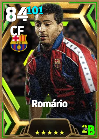 Romário eFootball card