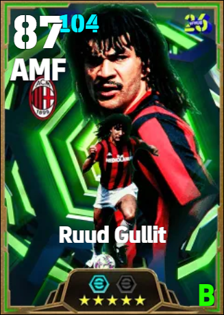 Ruud Gullit eFootball card