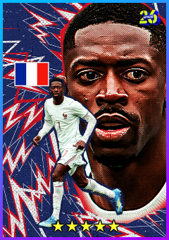 Ousmane Dembele eFootball card
