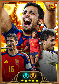 Rodri eFootball card
