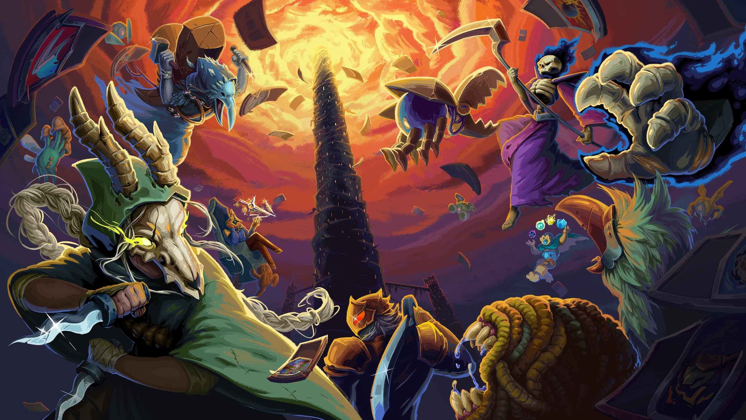 Official Slay the Spire 2 press kit artwork