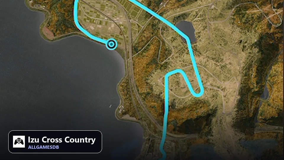 Izu Cross Country track layout
