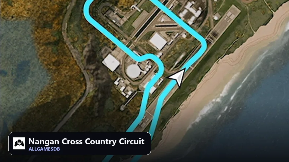 Nangan Cross Country Circuit track layout
