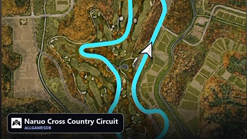 Naruo Cross Country Circuit track layout