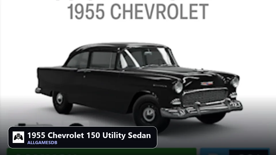 1955 Chevrolet 150 Utility Sedan