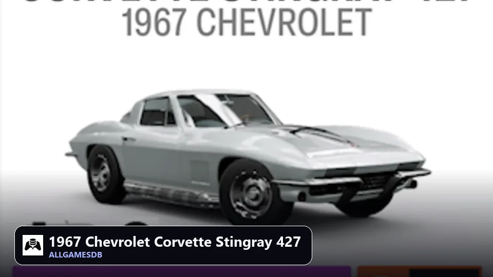 1967 Chevrolet Corvette Stingray 427