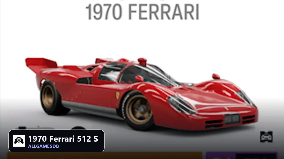 1970 Ferrari 512 S