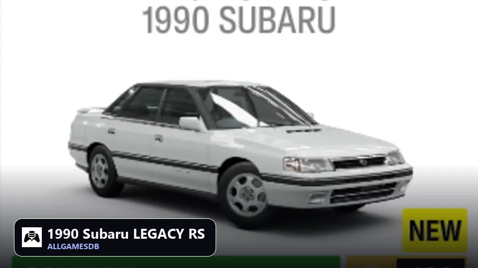 1990 Subaru LEGACY RS
