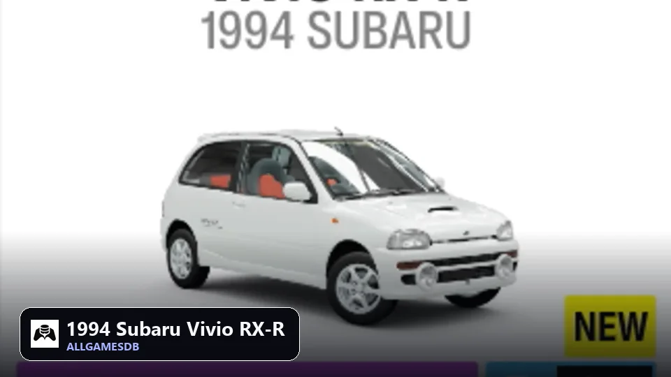 1994 Subaru Vivio RX-R