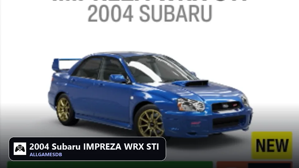 2004 Subaru IMPREZA WRX STI