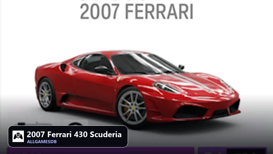 2007 Ferrari 430 Scuderia