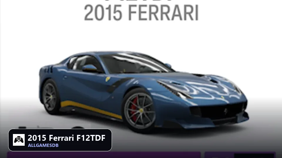 2015 Ferrari F12tdf