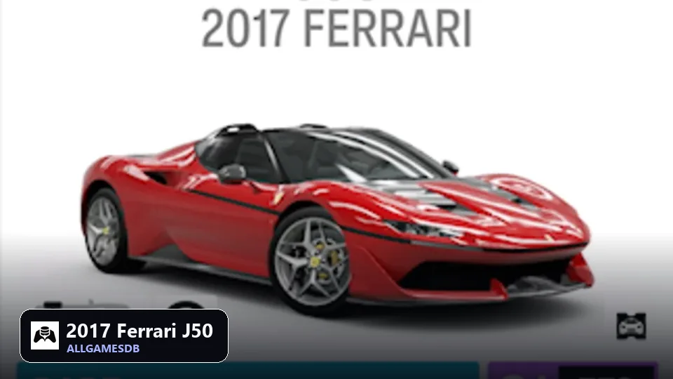 2017 Ferrari J50