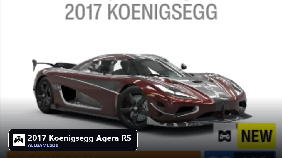 2017 Koenigsegg Agera RS