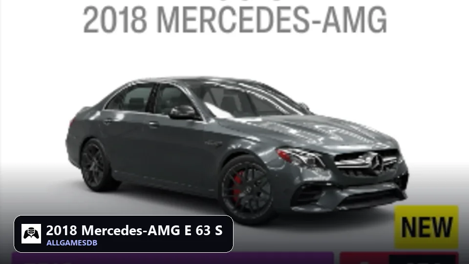 2018 Mercedes-AMG E 63 S