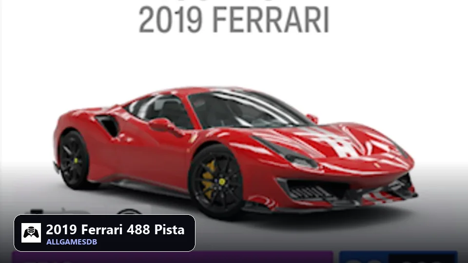 2019 Ferrari 488 Pista