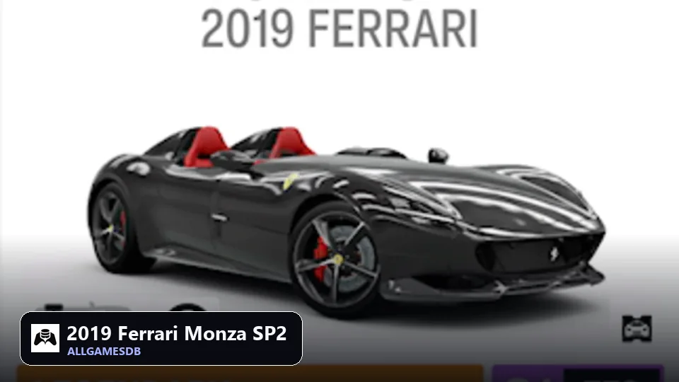 2019 Ferrari Monza SP2