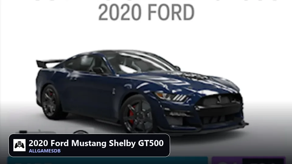 2020 Ford Mustang Shelby GT500