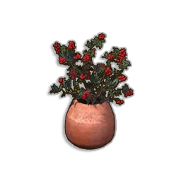 Potted Redberry Bush in RuneScape: Dragonwilds