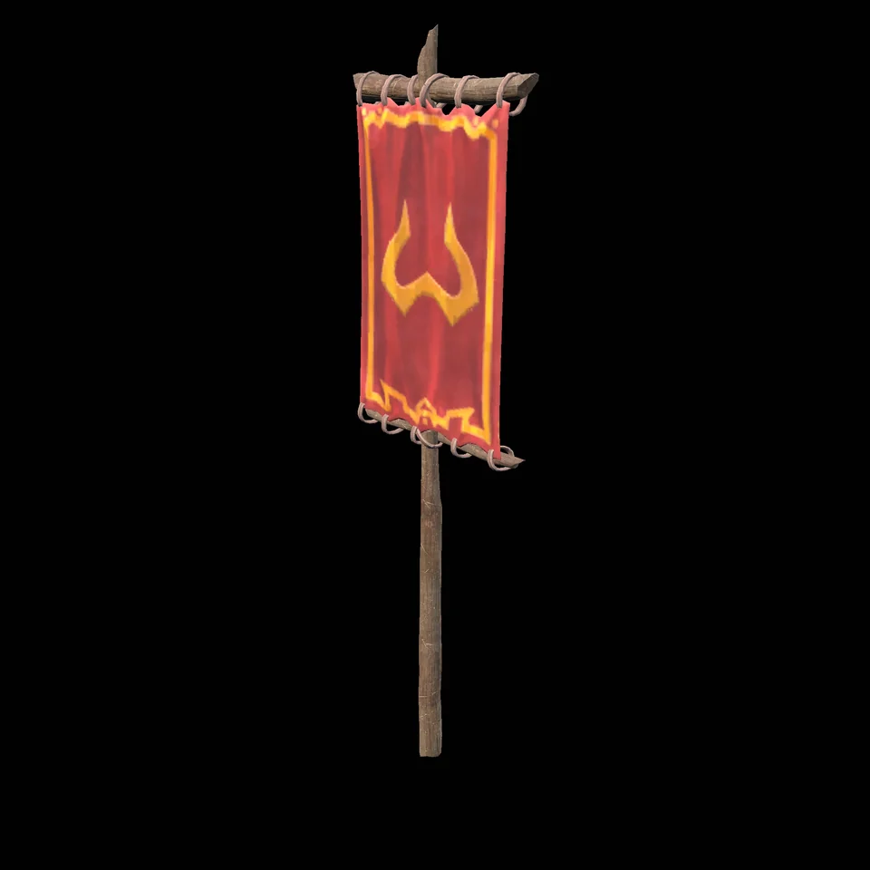 Zamorak Flag 06 in RuneScape: Dragonwilds
