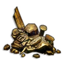 Gold Salvage Pile in RuneScape: Dragonwilds