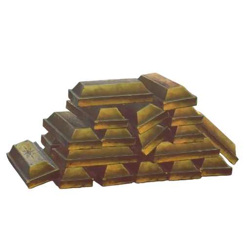 Large Gold Bar Pile in RuneScape: Dragonwilds