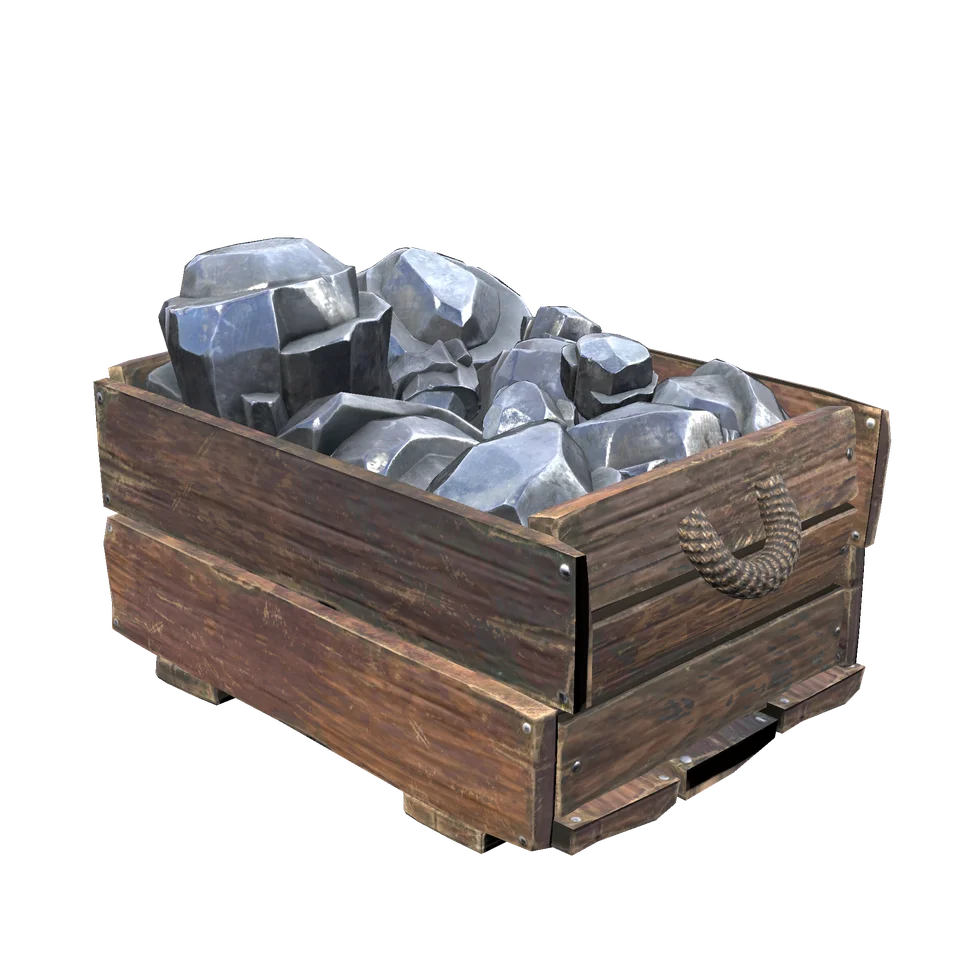 Small Silver Bin in RuneScape: Dragonwilds