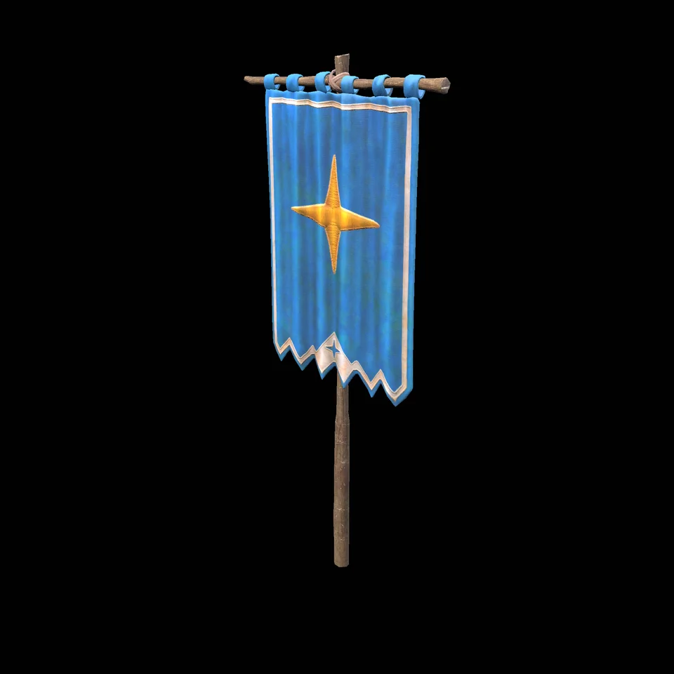 Saradomin Flag 05 in RuneScape: Dragonwilds