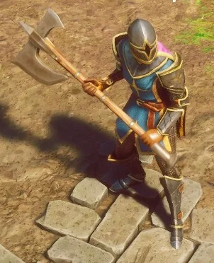 Iron Greataxe in RuneScape: Dragonwilds