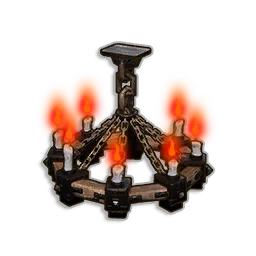 Red Chandelier in RuneScape: Dragonwilds