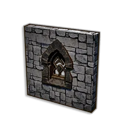 Arched Window Wall in RuneScape: Dragonwilds