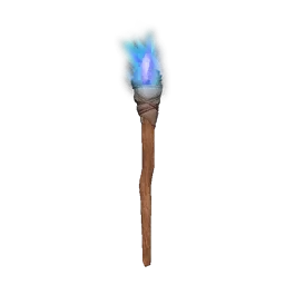 Blue Standing Torch in RuneScape: Dragonwilds