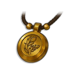 Gilded Gyrhawk Amulet in RuneScape: Dragonwilds
