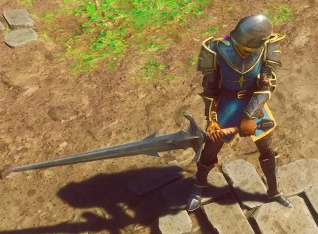 Iron Greatsword in RuneScape: Dragonwilds