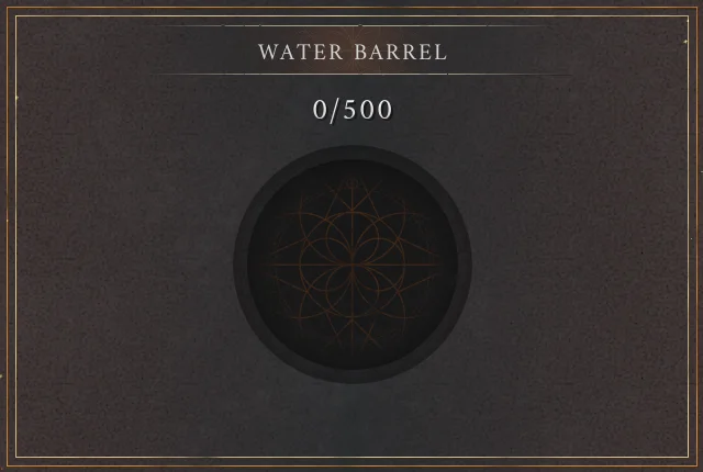 Water Barrel in RuneScape: Dragonwilds
