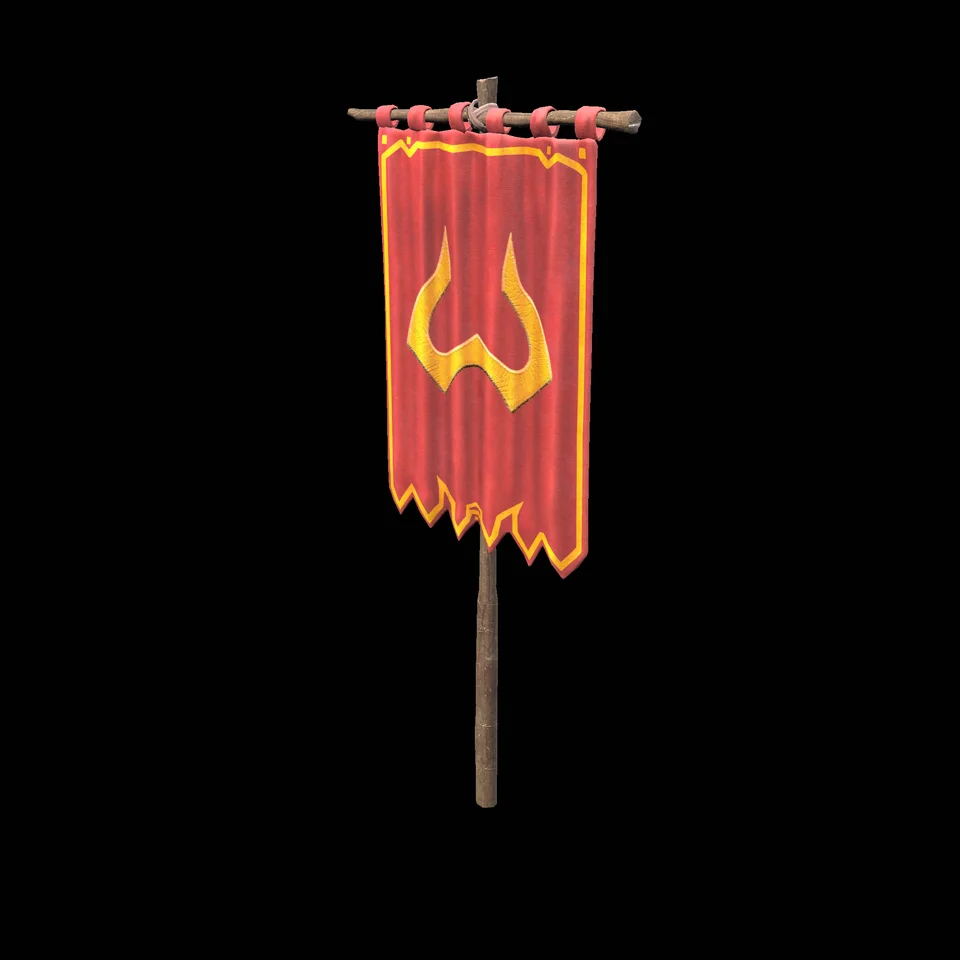 Zamorak Flag 05 in RuneScape: Dragonwilds