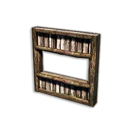 Wall With Double Window Frame in RuneScape: Dragonwilds