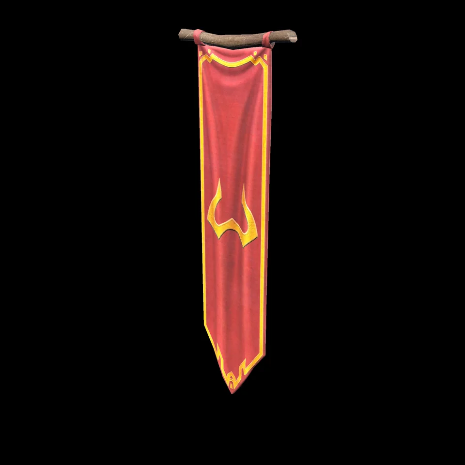 Zamorak Banner 02 in RuneScape: Dragonwilds