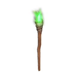 Green Standing Torch in RuneScape: Dragonwilds