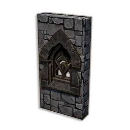 Narrow Arched Window Wall in RuneScape: Dragonwilds