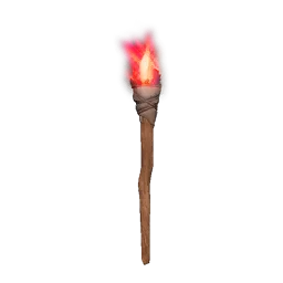Red Standing Torch in RuneScape: Dragonwilds