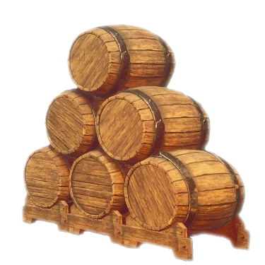 Barrel Pile in RuneScape: Dragonwilds