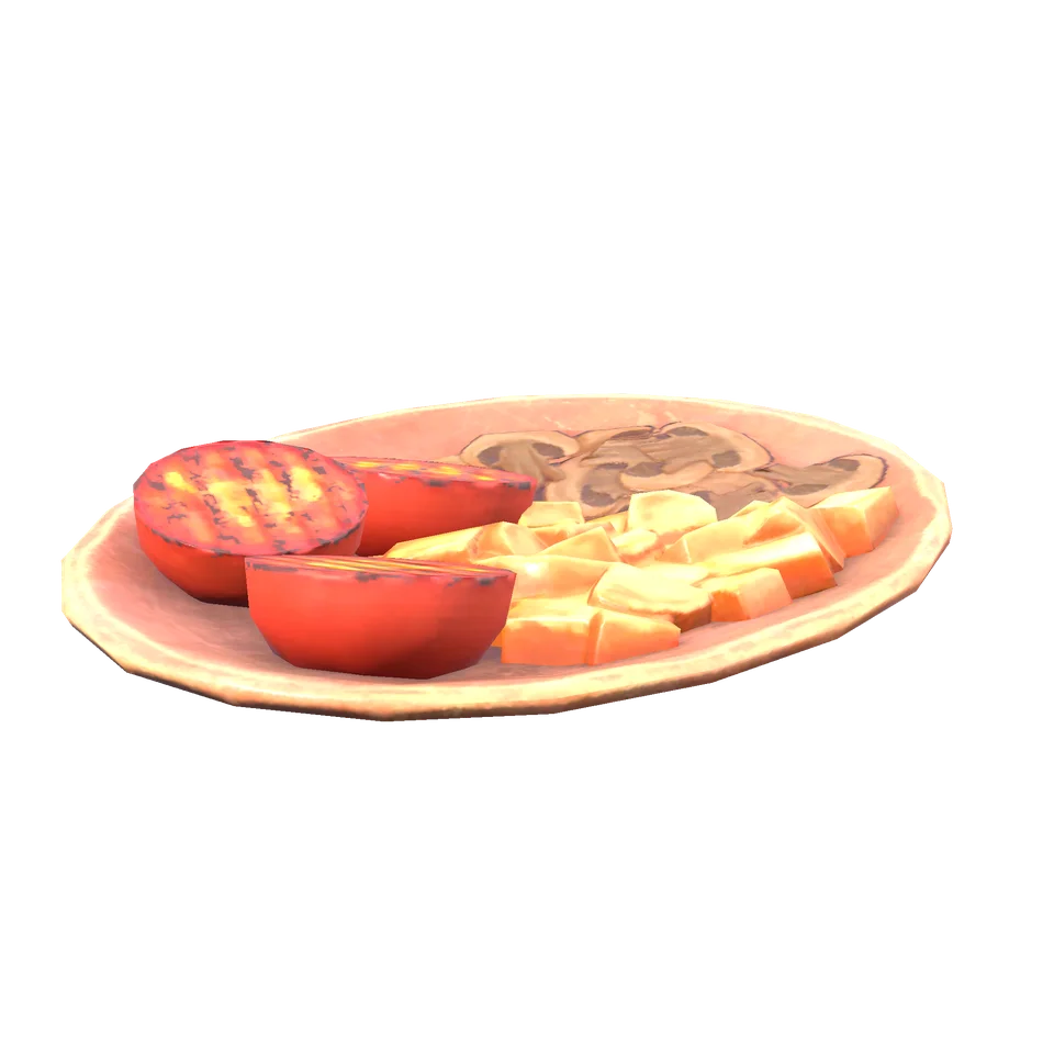 Vegan Fryup (decoration) in RuneScape: Dragonwilds