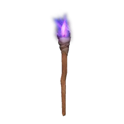 Purple Standing Torch in RuneScape: Dragonwilds